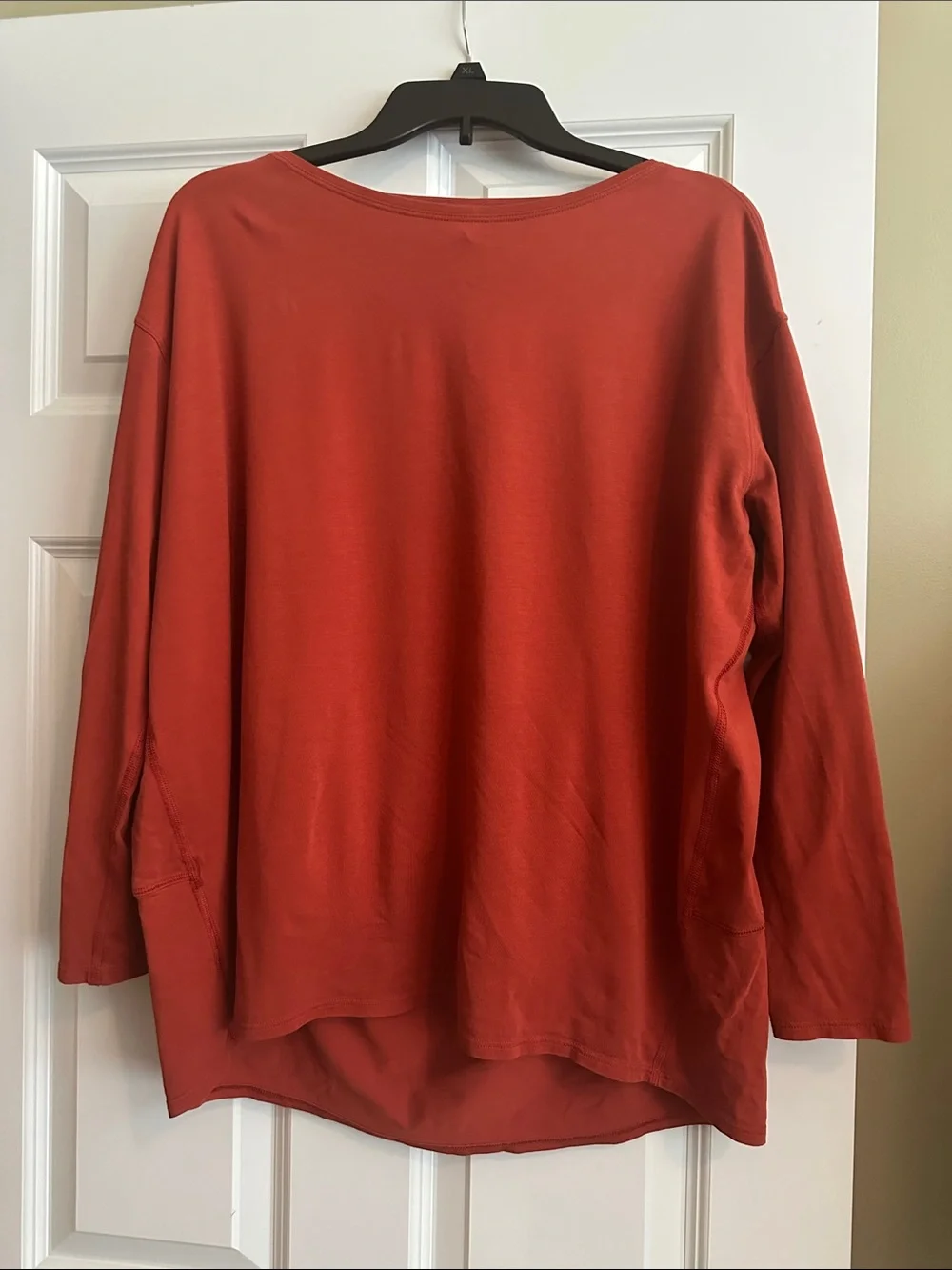 Lululemon Back In Action Organic Cotton Long-Sleeve Shirt